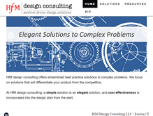 Tablet Screenshot of hfmdesign.com
